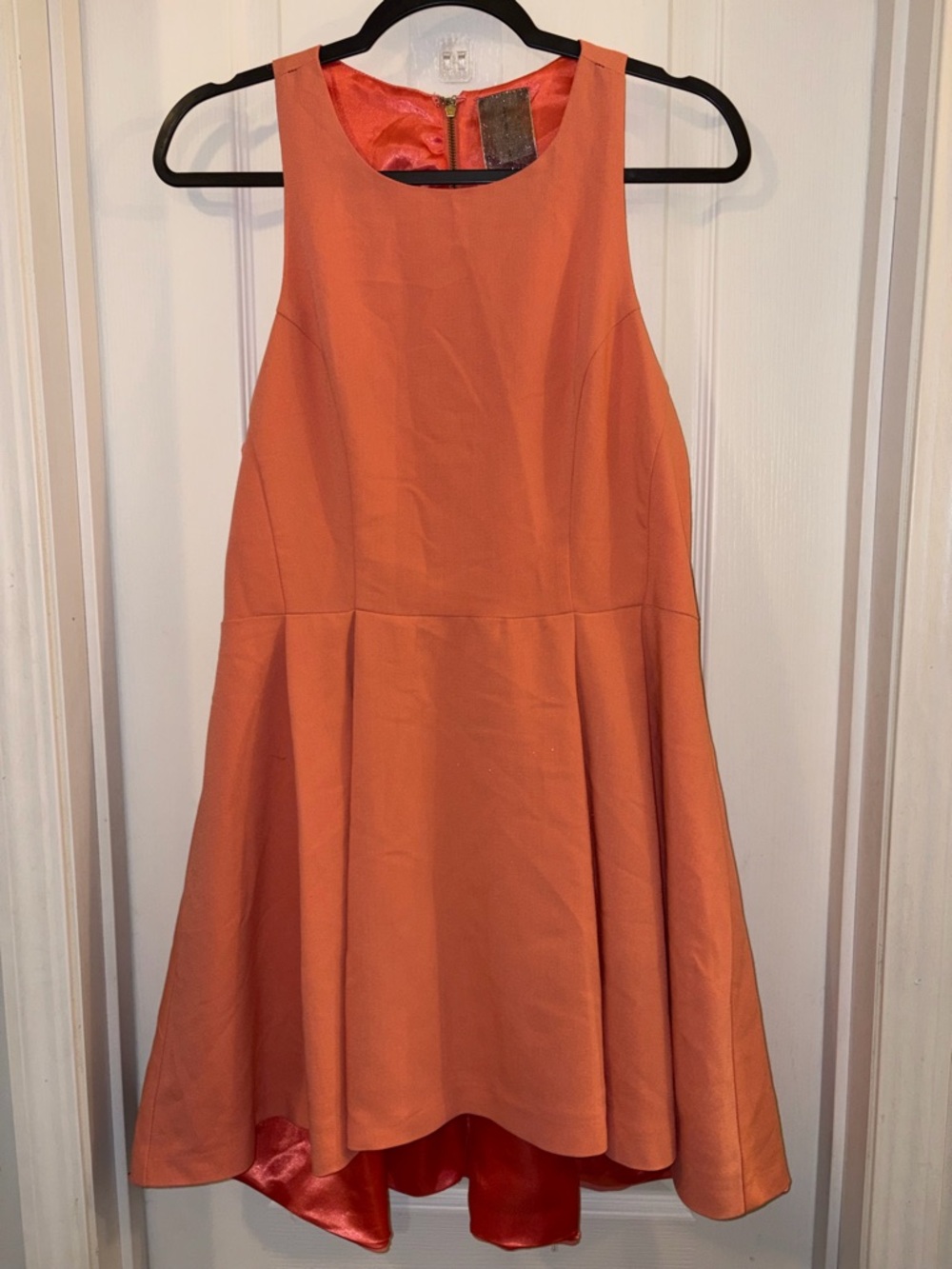 Moon Collection Sleeveless Fit-and-Flare Dress